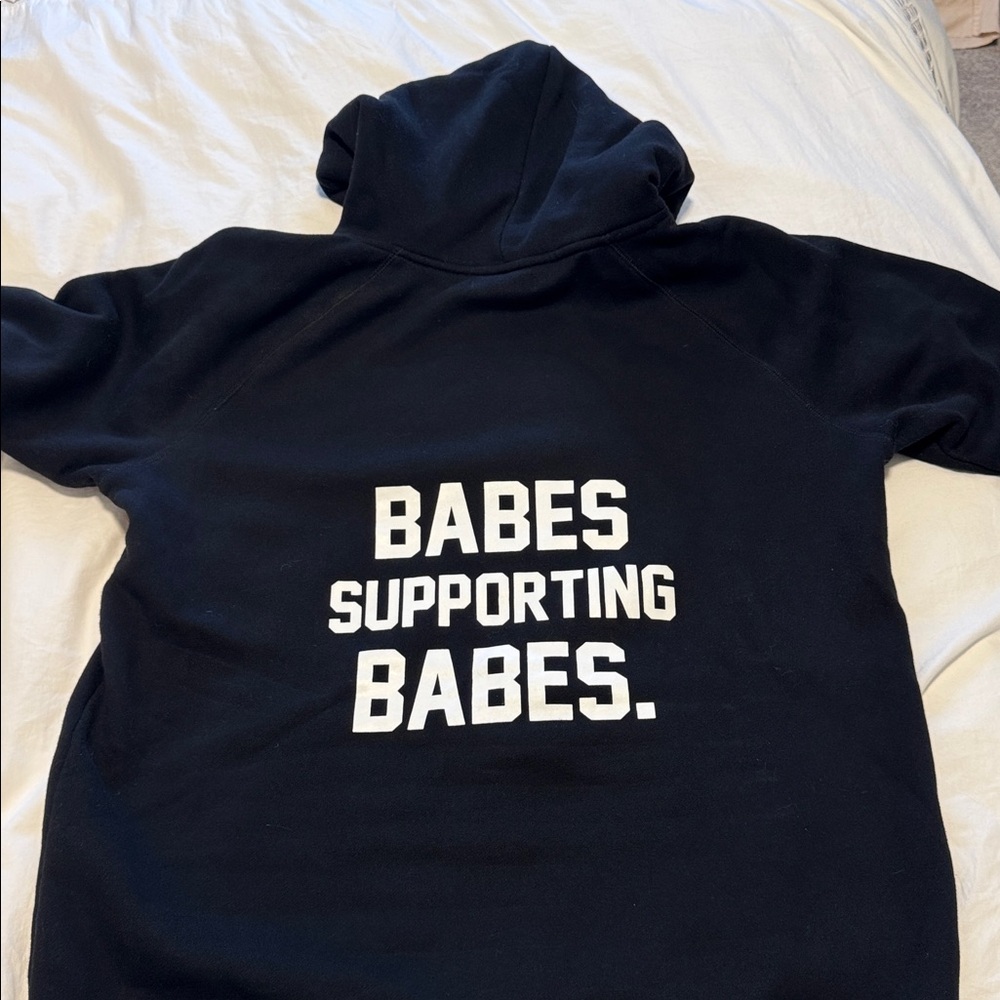 Brunette The Label Black Sweatshirt oversized hoodie